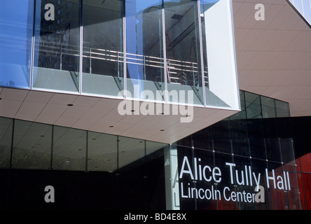 Alice Tully Hall Lincoln Center New York City USA Stock Photo