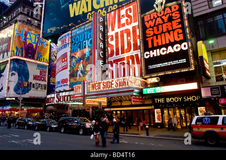 West Side Story at Palace Theater, Times Square, Manhattan, New York ...