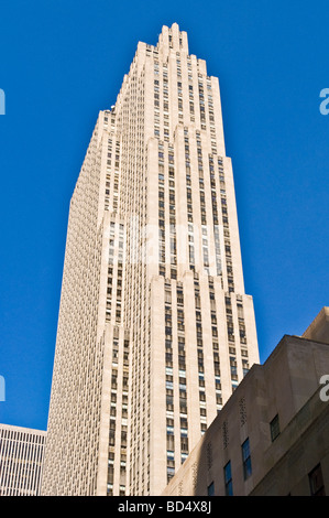 Construction of the iconic 30 Rockefeller Plaza, also known as 30 Rock ...