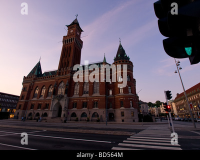 Rådhuset (City Hall) in Helsingborg, Sweden. Stock Photo