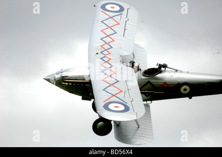 aviation military plane fly air wing hawker demon Stock Photo