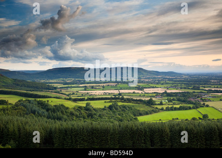 Cleveland Hills from Kildale Moor North York Moors National Park Stock Photo