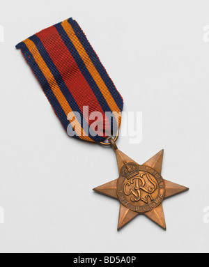 Burma Star Campaign Medal With A British XIVth Army Neck Tie From World ...