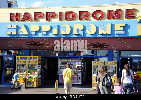 Happidrome Amusement Arcade, Marine Parade, Southend-on-Sea, Essex, England, United Kingdom Stock Photo