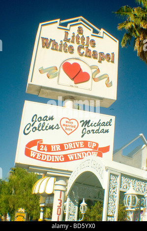 Wedding chapel Las Vegas, Nevada Stock Photo