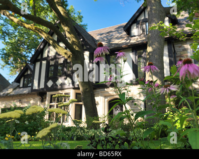 Beautiful large family house Stock Photo