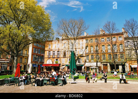 Place Saint Georges. Toulouse. Haute Garonne. France Stock Photo - Alamy