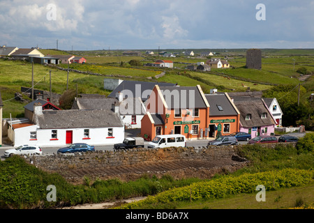 doolin village county clare Stock Photo