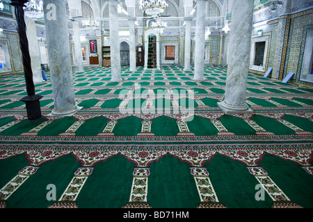 Tripoli, Libya. Gurgi Mosque, Tripoli Medina, showing minbar (pulpit ...