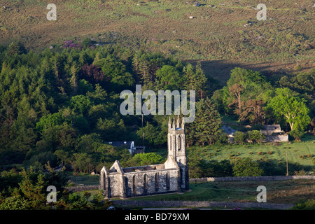 View over looking the Poison Glen and Dunlewy Lake in County Donegal Ireland Stock Photo