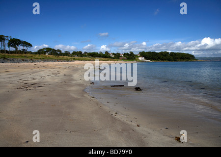 Helens bay green coast award beach now part of crawfordsburn country park in north county down northern ireland uk Stock Photo