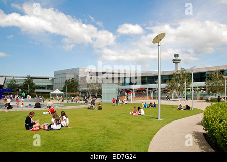 'chavasse park ' above the 'liverpool one ' shopping centre in liverpool, uk Stock Photo
