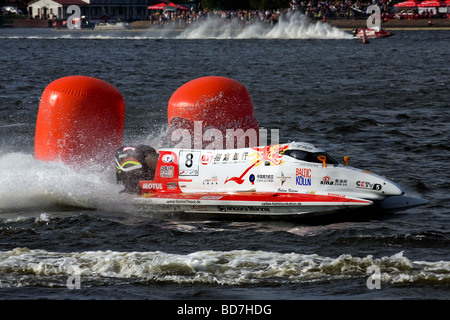 Formula 1 Powerboat World Championship 2009 St.Petersburg Russia Stock Photo