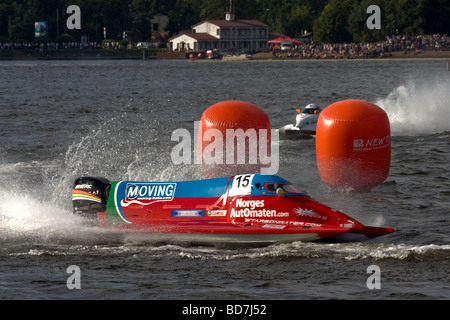 Formula 1 Powerboat World Championship 2009 St.Petersburg Russia Stock Photo