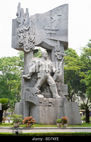 War Memorial Hanoi Vietnam Stock Photo - Alamy