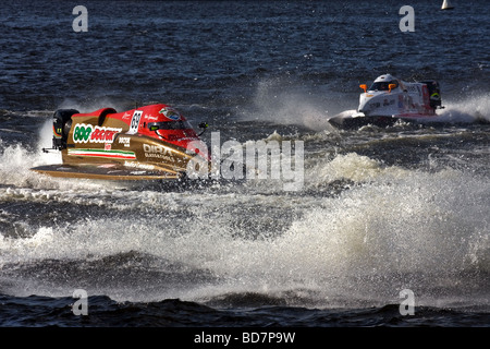 Formula 1 Powerboat World Championship 2009 St.Petersburg Russia Stock Photo