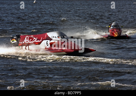 Formula 1 Powerboat World Championship 2009 St.Petersburg Russia Stock Photo