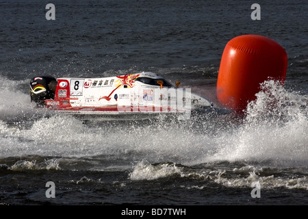 Formula 1 Powerboat World Championship 2009 St.Petersburg Russia Stock Photo