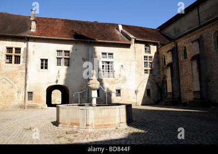 Baume Abbey, Baume les Messieurs, Jura, France. Stock Photo
