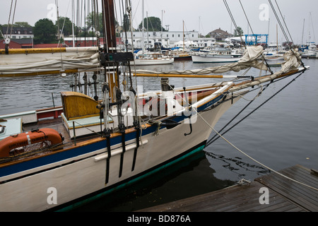 Schooner Appledore Camden Maine USA Stock Photo