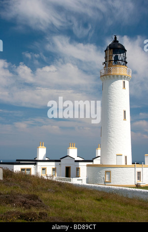 Mull of Galloway Lighthouse Stunning Sky Stock Photo