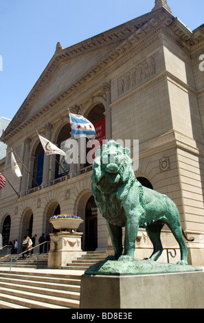 The Art Institute of Chicago, Illinois Stock Photo