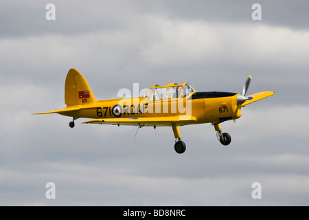 A De Havilland DHC1 Chipmunk painted in RCAF colours Stock Photo