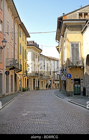 Historical centre of Crema Cremona Italy Stock Photo