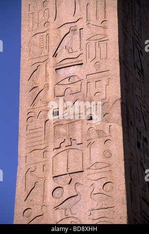 Italy, Rome, San Giovanni in Laterano, Obelisco Lateranense, the tallest and most ancient obelisk in Rome Stock Photo