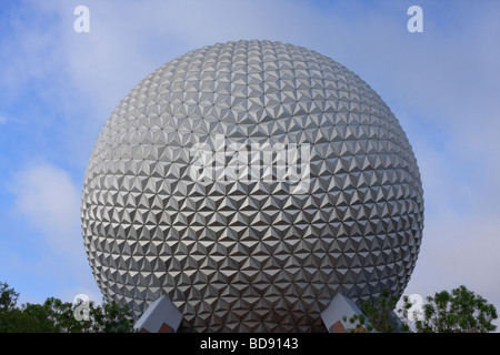 Spaceship Earth, EPCOT. Stock Photo