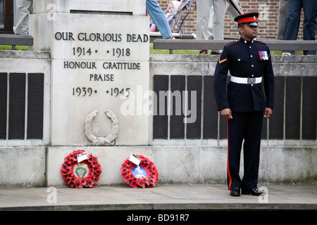 Parade in Tunbridge Wells celebrating the return of the Princess of Wales Royal Regiment from tours in Afghanistan and Iraq. Stock Photo