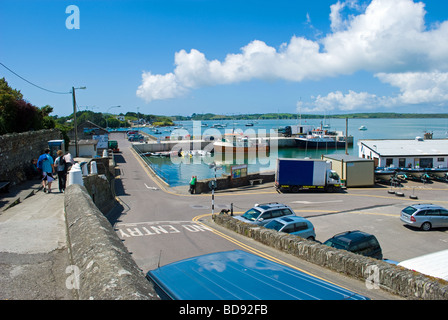 View of Baltimore harbour in West Cork, Ireland Stock Photo