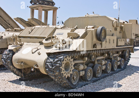 Sherman armoured medical evacuation HVSS Stock Photo