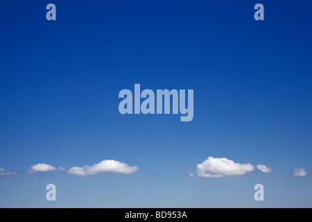 Clouds in a blue sky Stock Photo