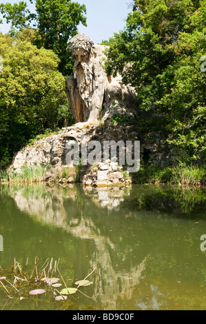 Il Gigante dell Appennino Villa Demidoff Pratolino Florence Tuscany Italy Stock Photo