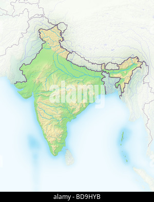 India Map Stock Photo - Alamy