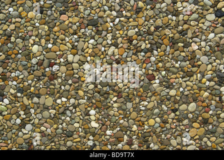 Waschbeton exposed aggregate concrete 03 Stock Photo