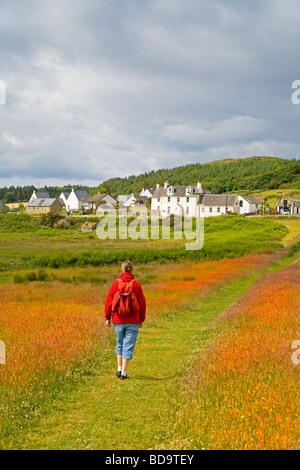 The Isle of Gigha Hotel Stock Photo