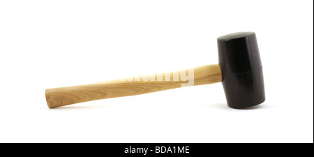 Rubber mallet Stock Photo