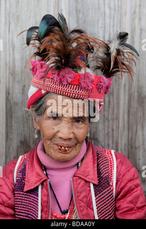 Ifugao woman in Banaue Ifugao Province Northern Luzon Philippines Stock Photo