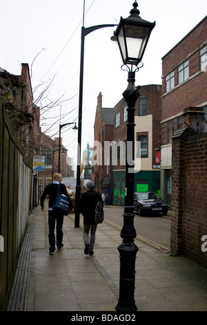 Teenagers in Burslem, Stoke-on-Trent, England Stock Photo