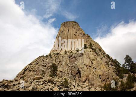 Devils Tower National Monument, Wyoming, USA. Stock Photo