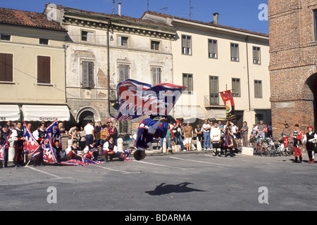 Folk costume festival Sabbioneta Mantua Italy Stock Photo