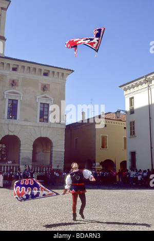 Folk costume festival Sabbioneta Mantua Italy Stock Photo