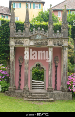 The Gothic Pavilion at Portmeirion Stock Photo - Alamy