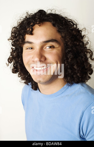 Portrait of a young man smiling Stock Photo