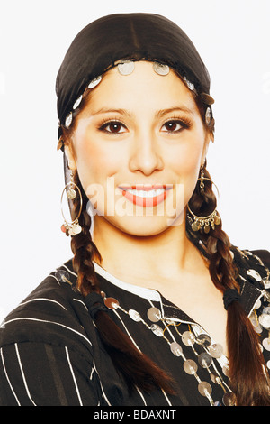 Portrait of a woman smiling Stock Photo