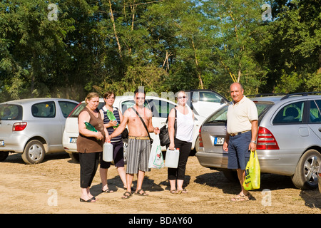 Campo of the Prevosta Garlasco province of Pavia Italy Stock Photo