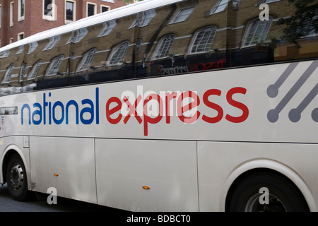 National Express coach - London, England, UK, Europe Stock Photo