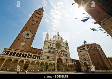 Cremona The cathedral Stock Photo